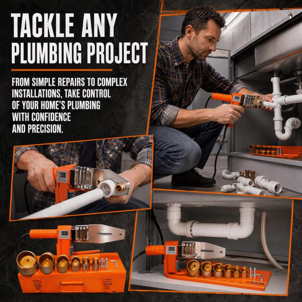 Constant Temperature Quick-Heat Welding Machine PPR Water Pipe Welding Machine Plumbing Works
