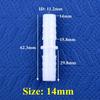 10Pcs/Lot 4~14mm Equal Dia Direct Connectors Food Grade Plastic Hose Joints Aquarium Tank Adapter Air Pump Hose Pagoda Joint Water Pipe Fittings