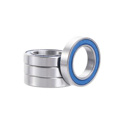 6802 VRS MAX Bearings 15*24*5mm Bike Pivot Chrome Steel Blue Sealed with Grease 6802LLU Cart Full Balls Bearing 4 PCS