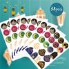 38 Pcs Self-Adhesive Labels Ramadan Stickers Decorative Sticker Eid Mubarak Labels Stickers Party Supplies for Adult