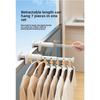 Portable Travel Clothes Hanger for Travel and Business Trips, Indoor Folding Clothes Hanger for Hotels, Retractable Drying Tool