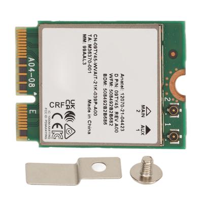 AX1690I AX411NGW WiFi 6E M.2 Network Card 5374Mbps 802.11Ax 2.4GHz 5GHz 6GHz Bluetooth 5.3 WiFi 6E