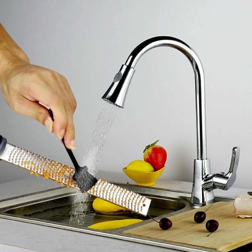 GENNKI Grater, Food Grater, Cheese Grater, Zester, Multifunctional, for Grating Cheese, Lemon, Parmesan, Ginger, Garlic, Chocolate, Vegetables, and Fr