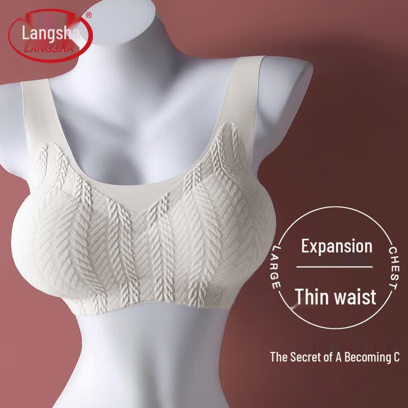 Langsha Manga Style Wireless Push-Up Bra M