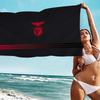 Ποδοσφαιρικός Σύλλογος B-Benfica Πετσέτα Μπάνιου Μικροΐνες Μαλακή Απορροφητική Αεριζόμενη Για Κορίτσια Παιδιά Διακοσμητική Κινούμενα Σχέδια Πετσέτα Παραλίας