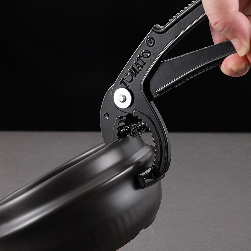 Stone Pot Gripper Clips Anti Scalding Bowl Holder  Plate Tongs For Air Fryer Grill Casserole Kitchen Utensils Tool