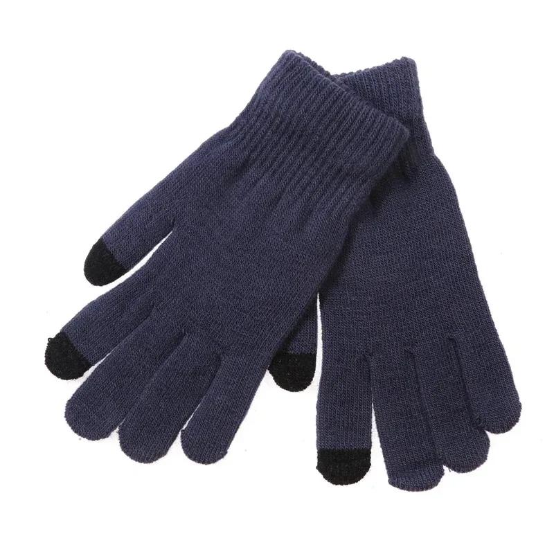 Men's Warm Gloves Winter Touch Screen Fleece Gloves Warm Gloves Outdoor Work Gloves