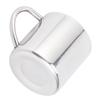 Tea Milk Cup 304 Stainless Steel AntiScalding Water Mug Home Office Drinkware with Handgrip