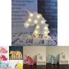 Enchanting Cute Unicorn Head Led Table Lamp Night Light Great For Kids Bedroom Decor