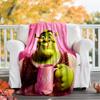 1pc Shrek2 Theme Blanket - Digital Print, Polyester, Cozy for All Seasons, Perfect for Outdoor, Camping, and Travel