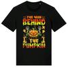 The Unisex Behind Pumpkin Halloween T Shirt Night Party Spooky Vintage Graphic Unisex Streetwear Homme
