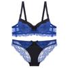 European and American Style Women Lingerie Set Sexy Lace Underwear Set Adjustable Gathered Push Up Bra and Panty Set