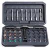 42 in 1 Magnetic Screwdriver Set, DIY Ratchet Screwdriver Set, Multi Bit Magnetic Drive Set with Detachable Ratchet Handle, Portable Compact Repair