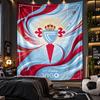 Wall Hanging Tapestry Celta Vigo FC Print Cloth for Living Room Bedroom Home Decor