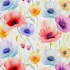 Outdoor Dekostoffe Oxford - Blumen- Dx2133