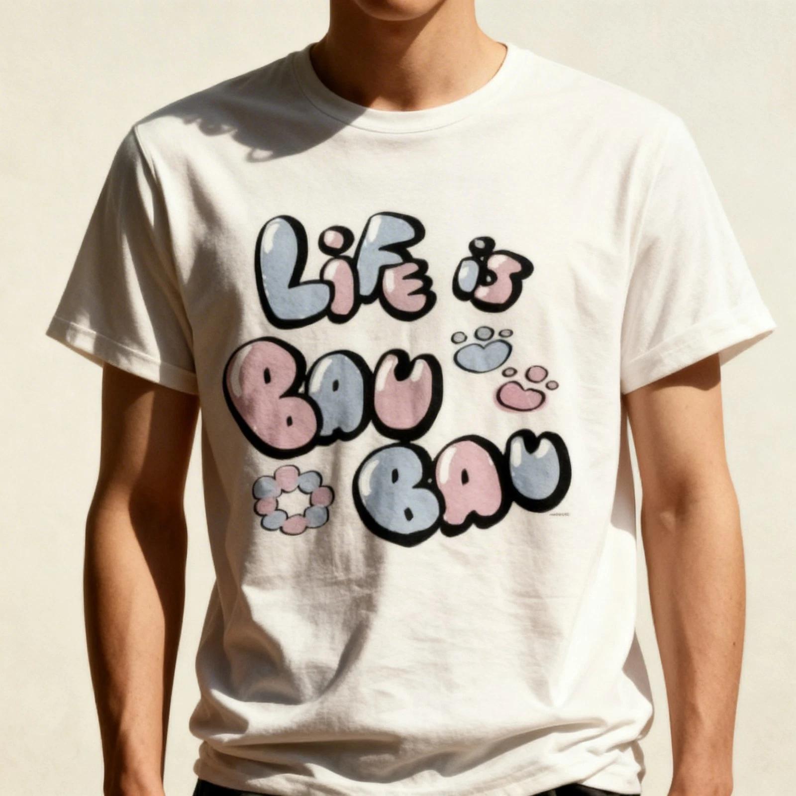 Life is BAU BAU T-Shirt 2XL