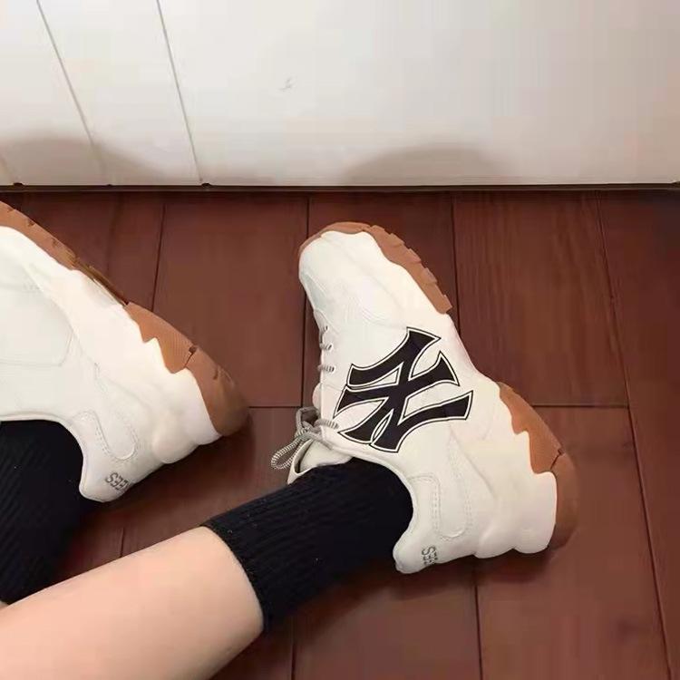 Buy Mlb Shoes Pure Original Korean Version Increased 6cm Thick Bottom