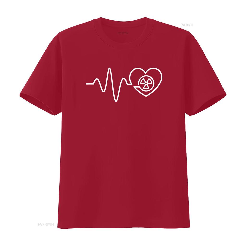 Radiology T Shirt Heartbeat Tech X Ray RadiologisT Rad Graduate vintage Washed designer clothes graphic Top For Everyday Wear