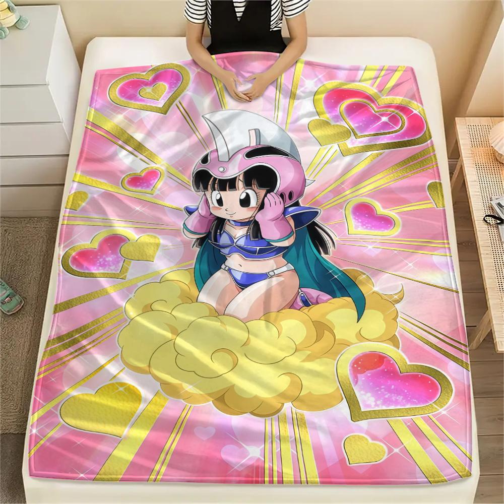 

Bulma Bulla Print Flannel Blanket, Warm for Sofa Bed Chair Picnic Travel, Bedroom Decorative Home Throw -HE2 75x90cm