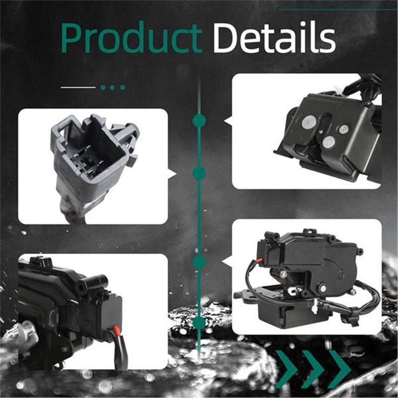 #10D Automotive Parts & Accessories,Tailgate Lock Actuator (Black)
