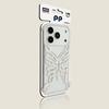 Artistic Hollow Butterfly Case For iPhone 17 Air 16 15 14 13 12 11 Pro Max Plus Hard PC  3D Cut-Out Plating Phone Funda