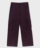 PREF Purple Cotton Twill Cargo Pants