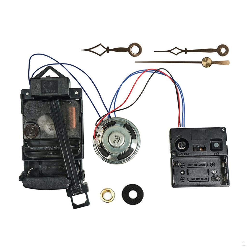 Pendulum Clock Movement Kits Making Replacement Parts Music Box Speaker