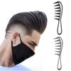 Wide Tooth Shark Plastic Comb Curly Hair Salon Hairdressing Comb Massage For Hair Styling Tool for Curl Hair