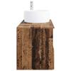 Bathroom Furniture Set 2 pcs Reclaimed Wood Engineered Wood
