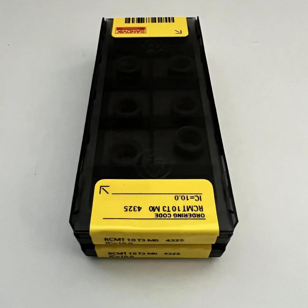 Original Sandvik / RCMT10T3M0 4325  / CNC lathe carbide blade 10 PCS