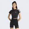 Women S Daily Short Sleeve Tee Kg3700 Three Stripe Baby ShortS Sleeve