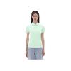 Skechers Godri Fashion Simple Moisture-Wicking Quick-Dry Short Sleeve Polo Shirt Women tops Light-Water-Green P225W210-01XB