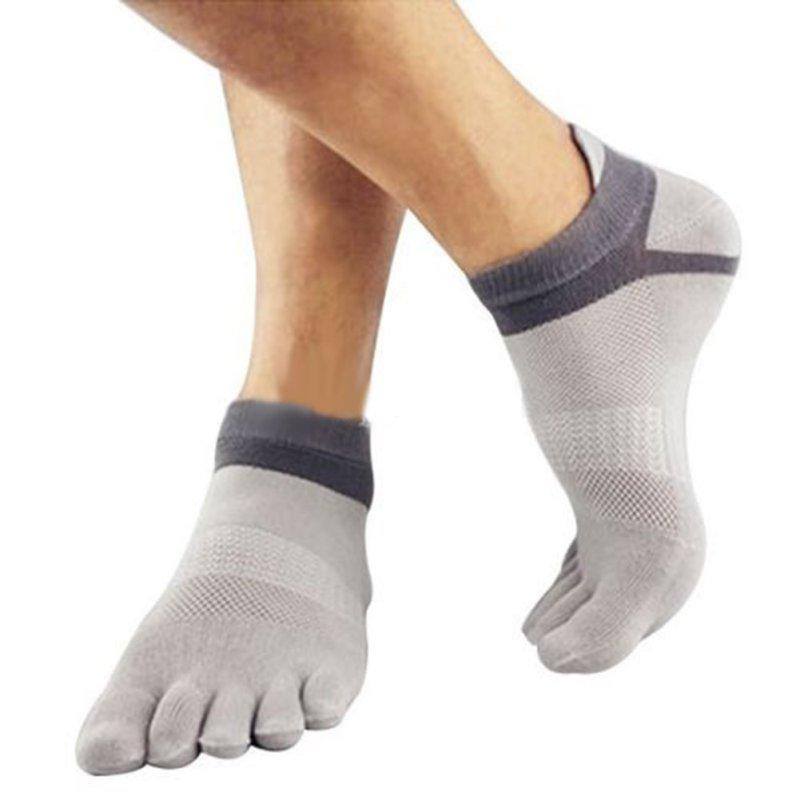 Breathable Cotton Toe Socks Sports Comfortable 5 Finger Toe Sock