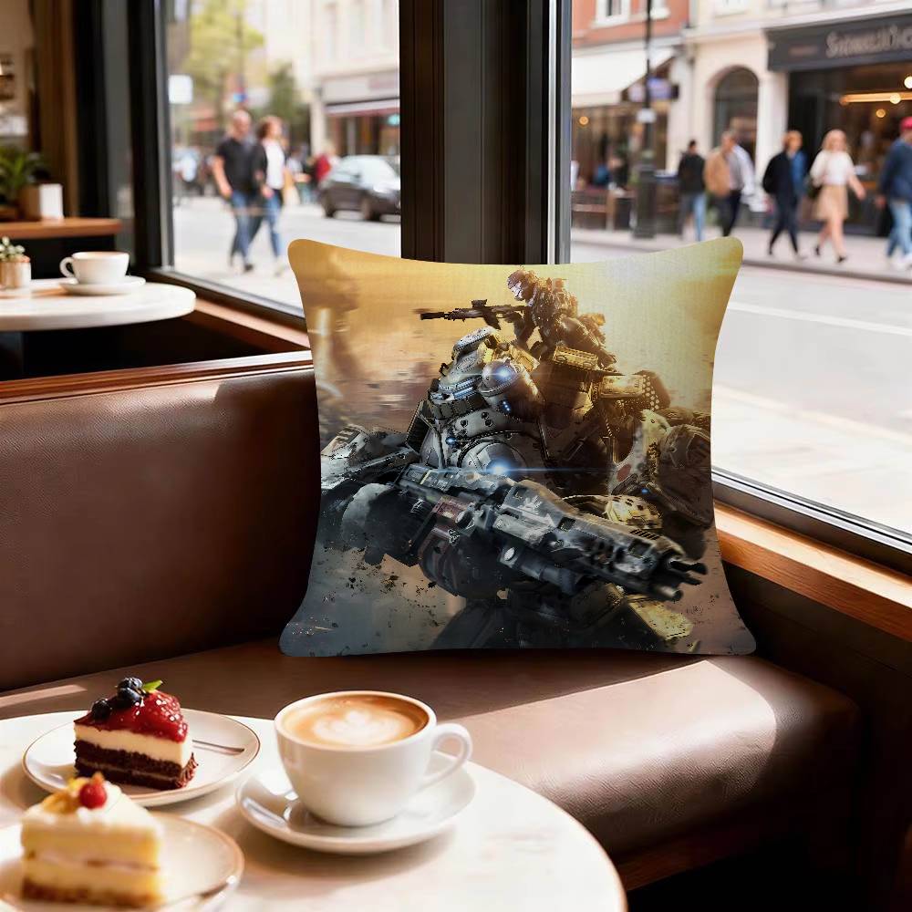 Games Cool Ttitanfall Pillow Dust Cover Bedroom Kids Party Decoration Pillowcase Birthday Children Gift