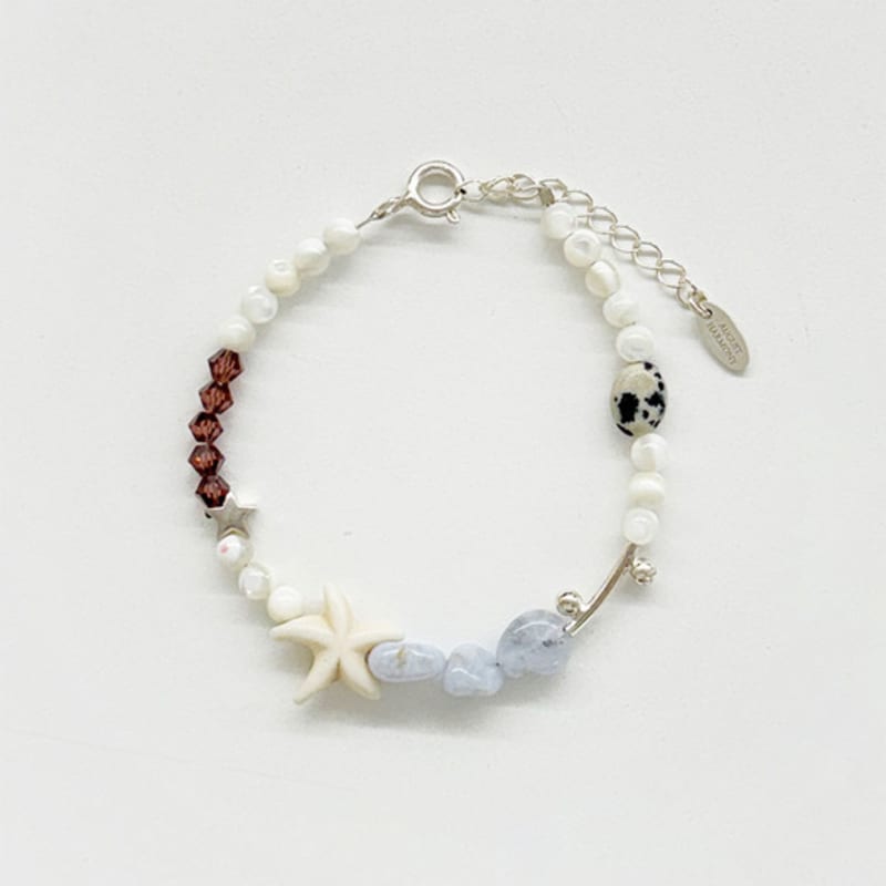 August Harmony 925silver Summer Nacre Bracelet