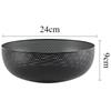 Luxury Fruit Bowl Iron Fruits Basket Aesthetic Decorative Fruit Tray Elegant Modern Living Room Fruits Trays Table Decorations