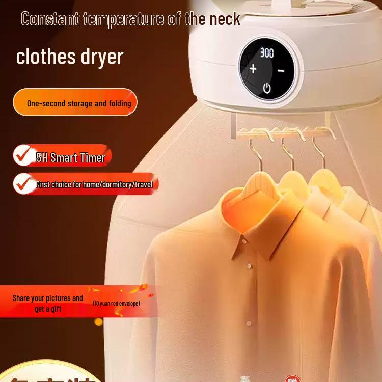 Portable Automatic Foldable Clothes Dryer for Home and Dorm - Free Shipping 2 kg