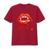 Bite Me Halloween Vampire T Shirtth Costume Shirt Vintage Washed Casual Soft Streetwear Slightly Designer Clothes Comfortable