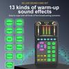 High Fidelitys Audios Interfaces Sound Card For Podcasting Music Production Multiple Device Support ABS Design