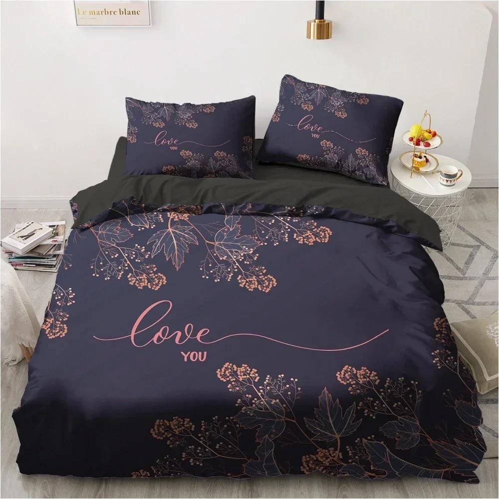 3D Black Cat Bedding Sets  King Queen Full Single 200x200 Bed Linen Gold Design 3D Printed Duvet Cover Set for Teens Women
