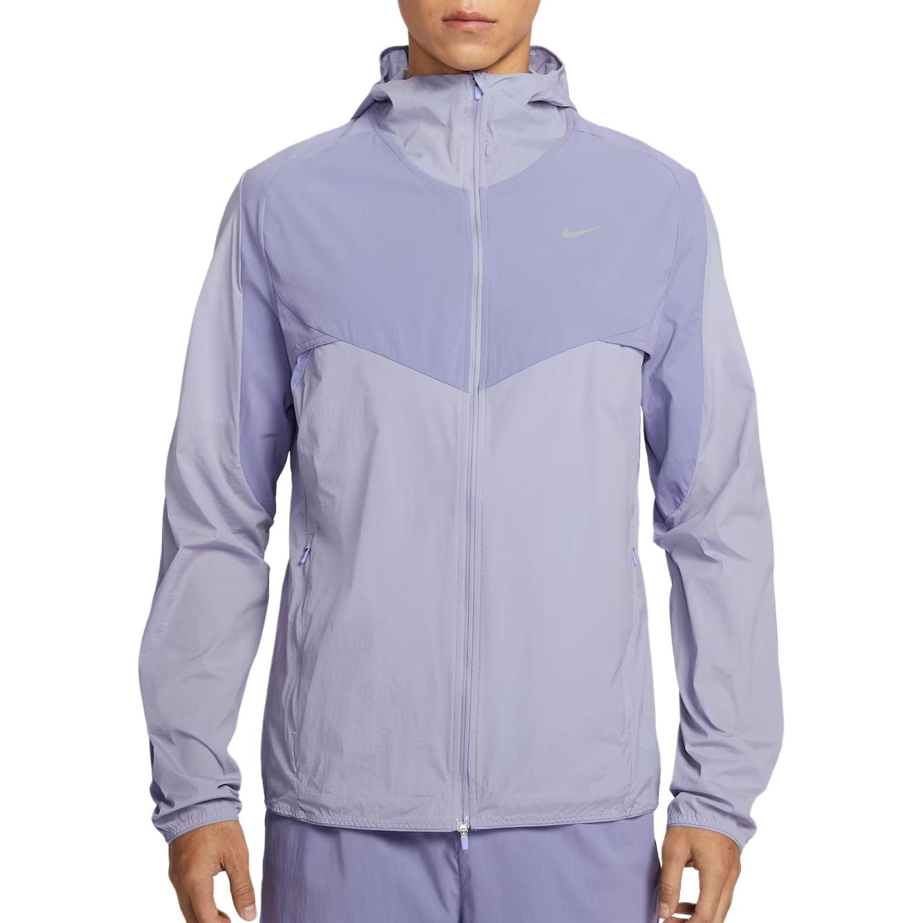 Nike Skriešanas Jakas Vīriešu Dzelzs Violeta/Indigo/Gaiši