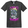 A Day To Remember Ulv Skrekk Metall T-skjorte Neon Grafisk Konsert T-skjorte Fan Unisex
