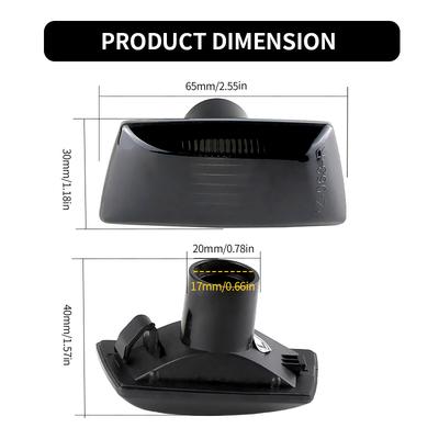 2PCS Only Shells Car Front Side Marker Turn Signal Lights Housing For Opel Astra H MK5 Zafira B MK2 Corsa D MK4 Insignia A MK1