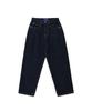 FUNNY PIG MADE Wide Pin Crop Jeans (Indigo Wash)
