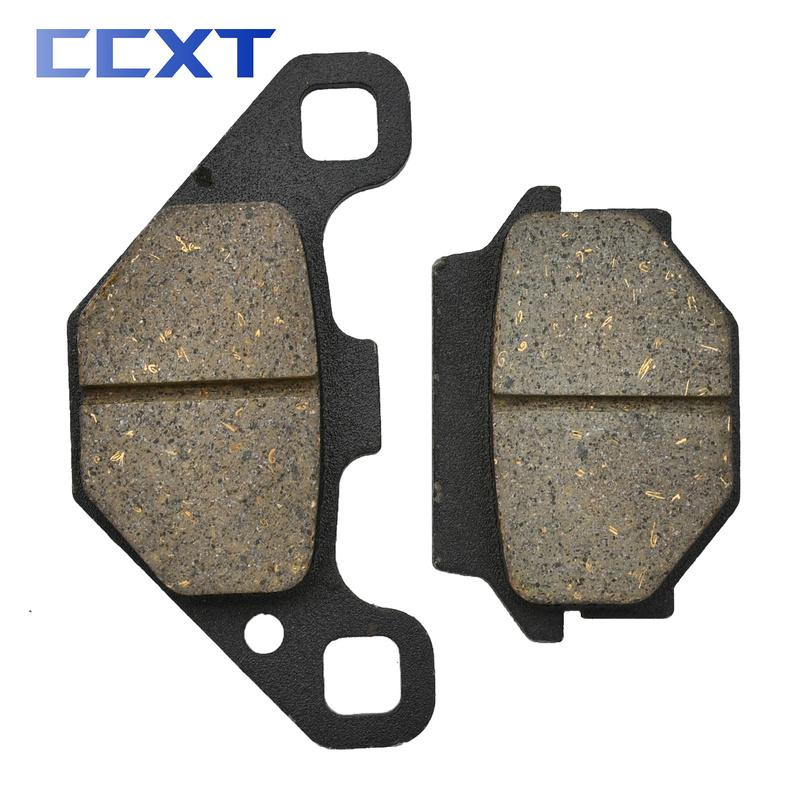 Motorcycle Rear Brake Pads For KAWASAKI KSR KMX125 KX125 KX250 KMX200 KLE250 ZZR250 ZXR250 ZR250 KLX250 ZR400 GPZ500 KLX500