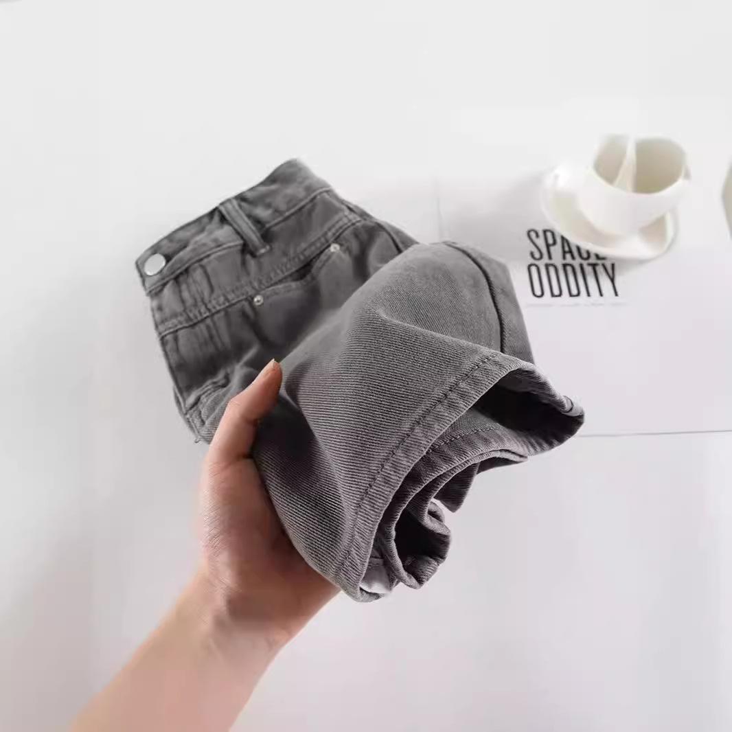 Denim Short Skirt for Women In Summer Thin Updated High Waisted Slim A-line Small Hot Girl Hip Skirt S