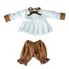 YMY BJD Doll OB11 Outfit Three-Piece Cape GSC P9 Vintage Preppy Suit 112 Scale Action Figure Clothing Christmas New Year Gift