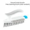 Triangle Floor Gap Brush, Bathroom Floor Brush, No Dead Corners, Toilet Brush, Windowsill Gaps and Wall Groove Outdoor Wall Gap Brush