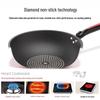 Wutuo Flat Bottom Non-stick Cast Iron Wok