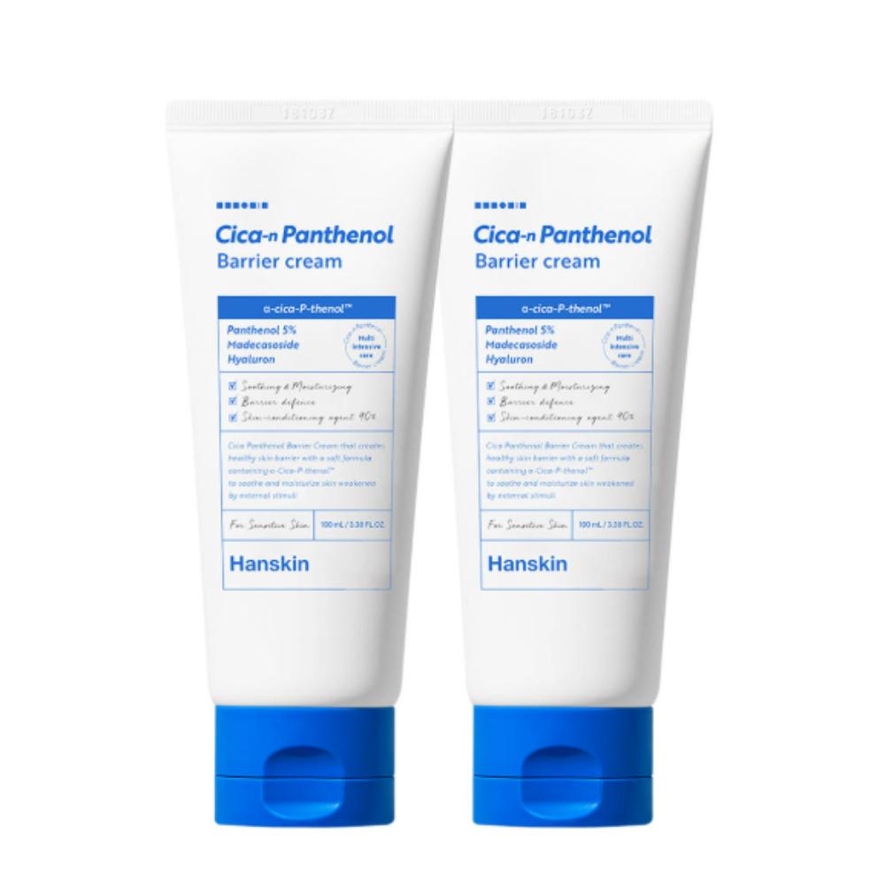 Hanskin Cica Panthenol Barrier Cream 100мл x 2 шт.
